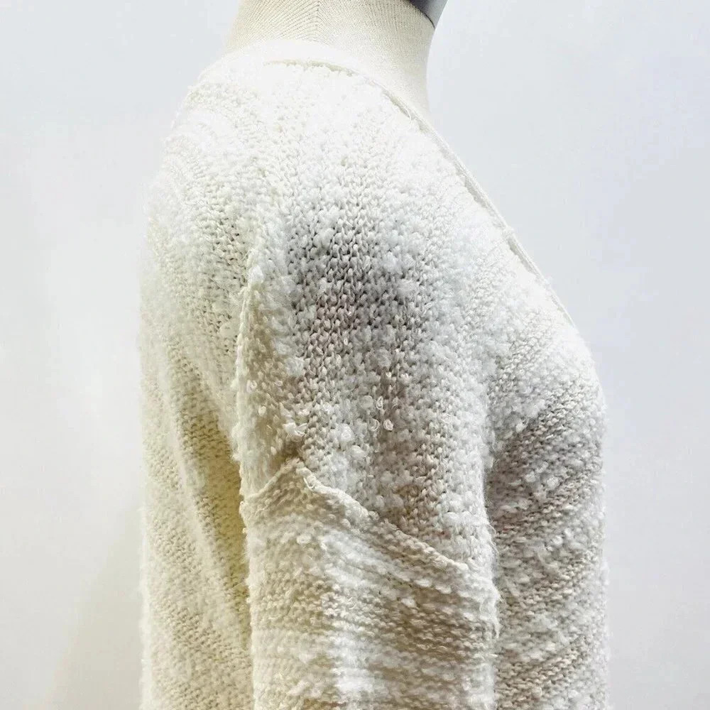 RUBBISH Women Long Sleeve Open Front Casual Knit Cardigan Sweater Size Medium - Picture 5 of 12